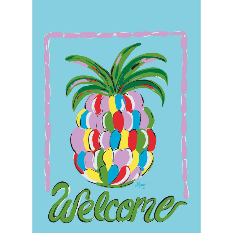 Double Sided 18'' H x 13'' W Polyester Garden Flag