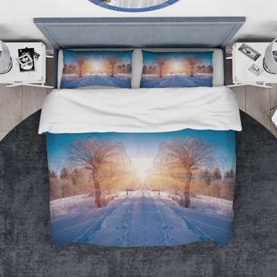 Traditional Floral Duvet Cover