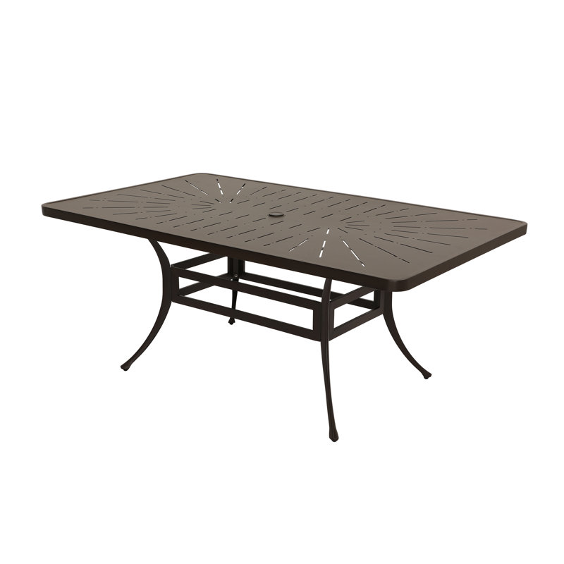 Table de salle à manger rectangulaire Valier
