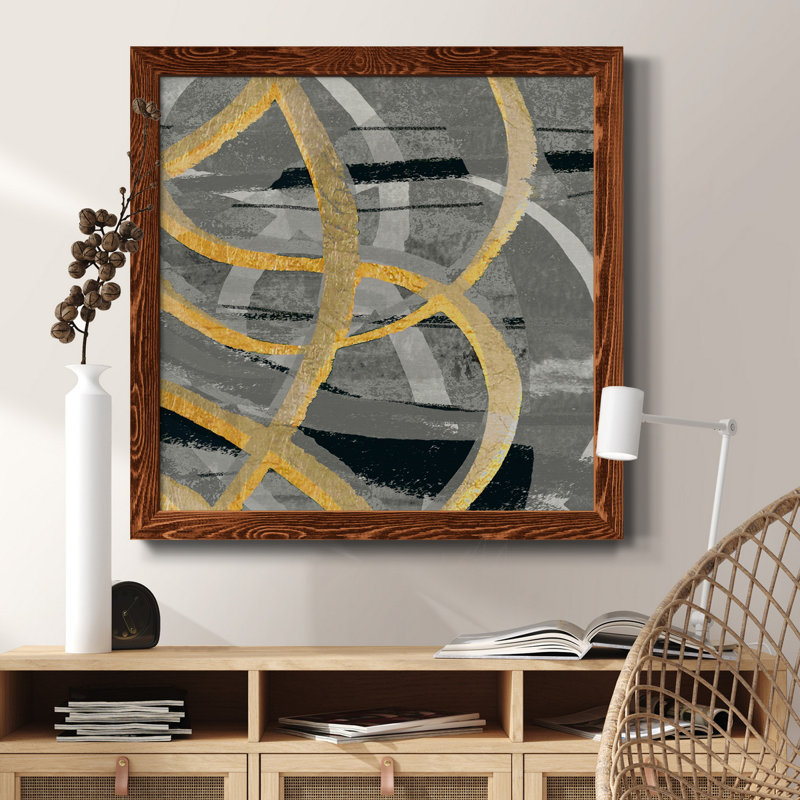 Toile encadrée Pastel Coast-Premium - prête à être accrochée, Érable encadré, H 35,5 po x l 35,5 po x P 1,5 po