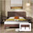 Wood Headboard Wide Wooden Headboard Only, Modern Farmhouse Headboards, Wall Mounted Fluted Panel, Wingback Boho Headboards-222430447-222430442