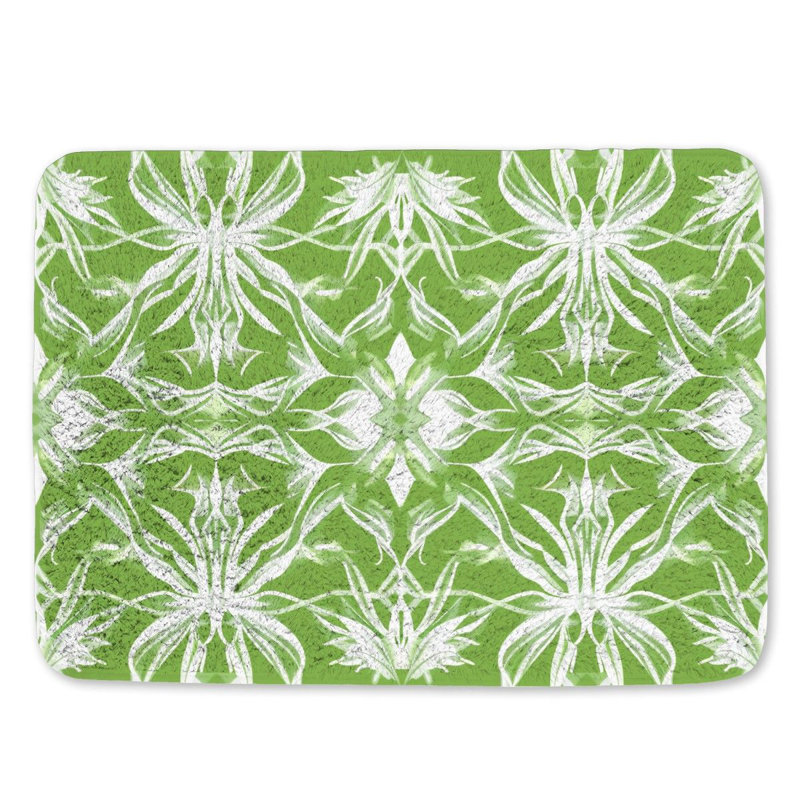 Gradon Microfiber / Microsuede Non-Slip Bath Mat, 21"W x 34"L