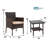 Mondello - Person Patio Conversation Set with Cushions-2059952144-2131113685