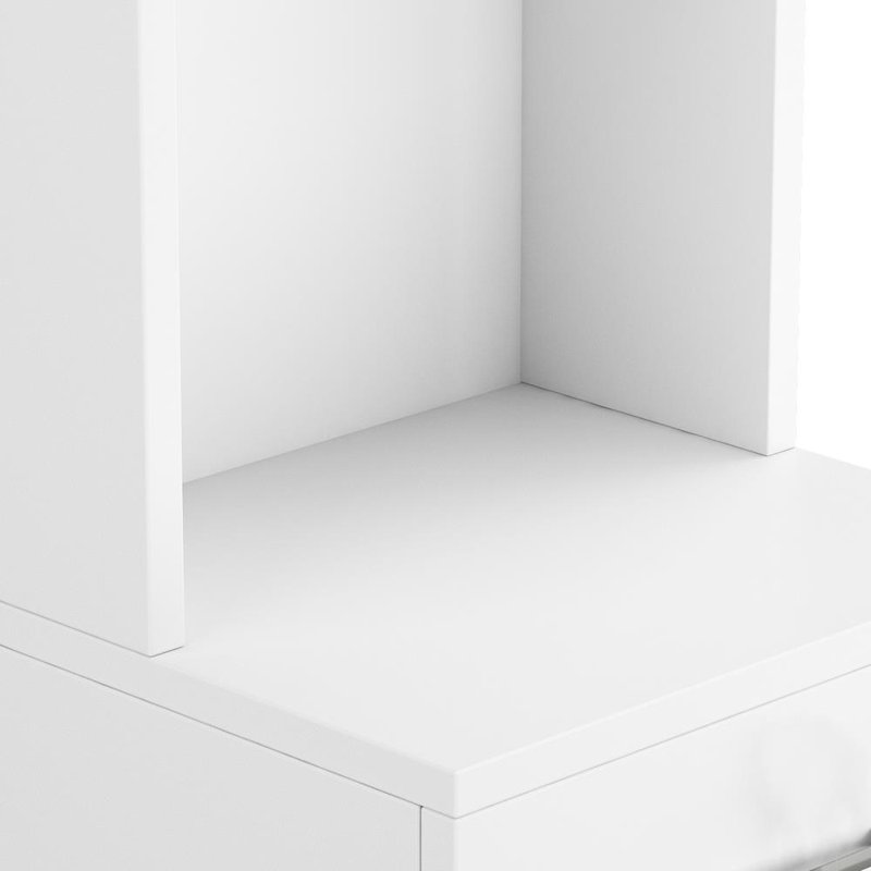 Cabinet de coiffeur mural, Blanc