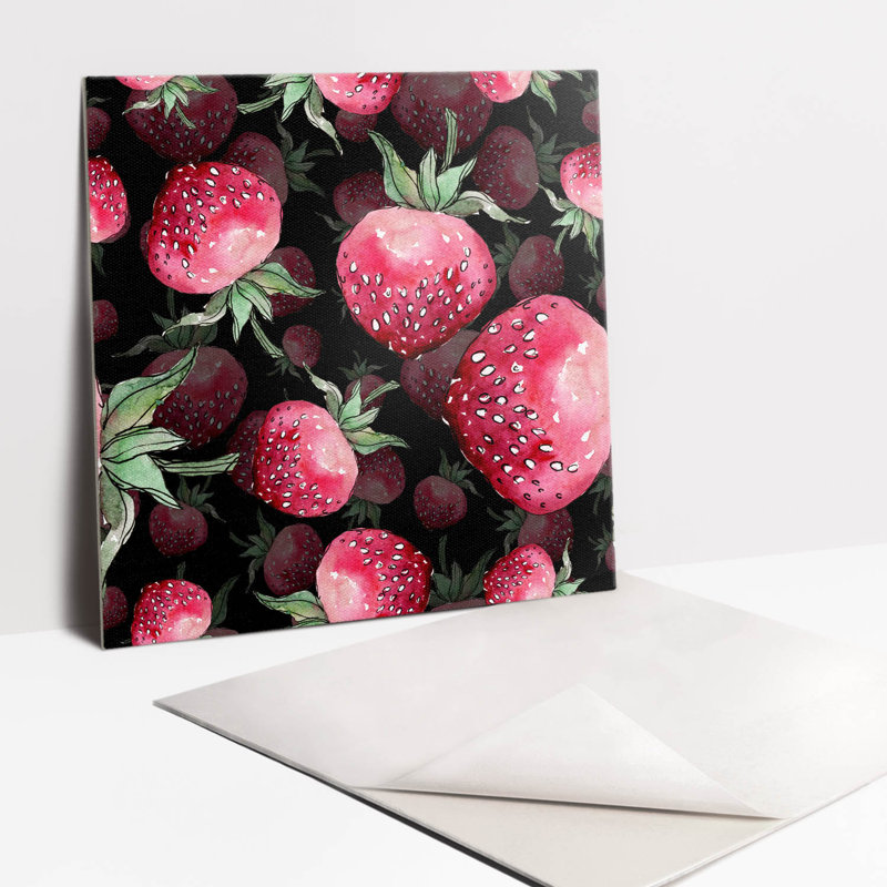 Kelwynne 30 x 30cm PVC Tile in Pink