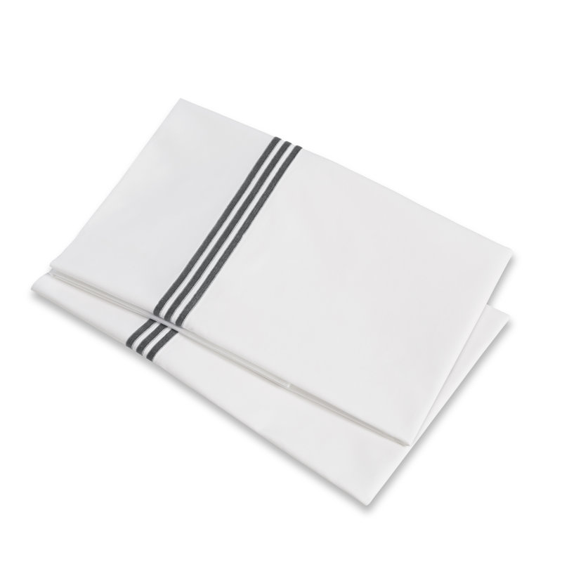 Platinum Pillow Case, Lead Gray, Standard