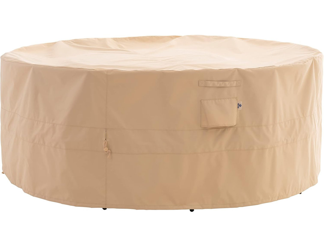 Premium Waterproof Outdoor Patio Round Table 