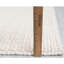 Tapis rectangulaire en laine noué à la main de couleur unie Cailley-220405855