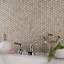 Hudson Penny Round .80" x .80" Porcelain Penny Round Mosaic Wall & Floor Tile-329195105