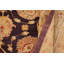 Tapis oriental en laine brun / brun clair Silke