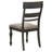 Bridey Wood Dining Side Chair Charcoal