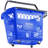 Plastic Rolling Shopping Trolley Basket On Wheels 6PCS 39L with Handle