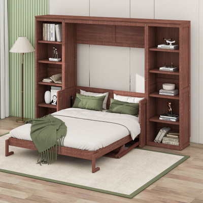 Lit escamotable avec armoire Murphy