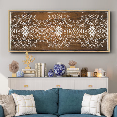 Panneau Boho - toile encadrée
