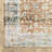 Goreville Machine Washable Performance Non-Skid Rust/Blue Rug Mat-1176270912