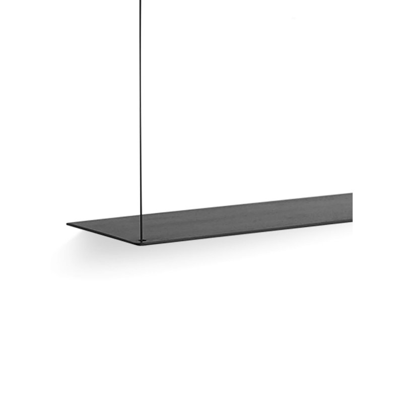 Stedge Add-On Shelf (80 Cm), Black Oak, 15.7" H x 31.5" W x 8.7" D