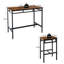 Ensemble de table de cuisine à hauteur de comptoir 5 pièces, table de salle à manger avec 4 chaises, ensemble de salle à manger-137560256-137547125