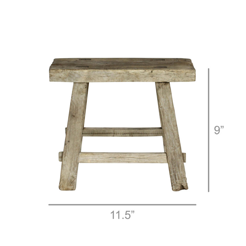 Aaidyn Solid Wood Accent Stool