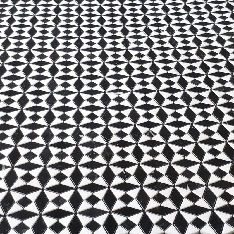 12 in. x 12 in. Polished Marble Tile
