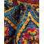 Tapis unique noué à la main Tellier - multicolore