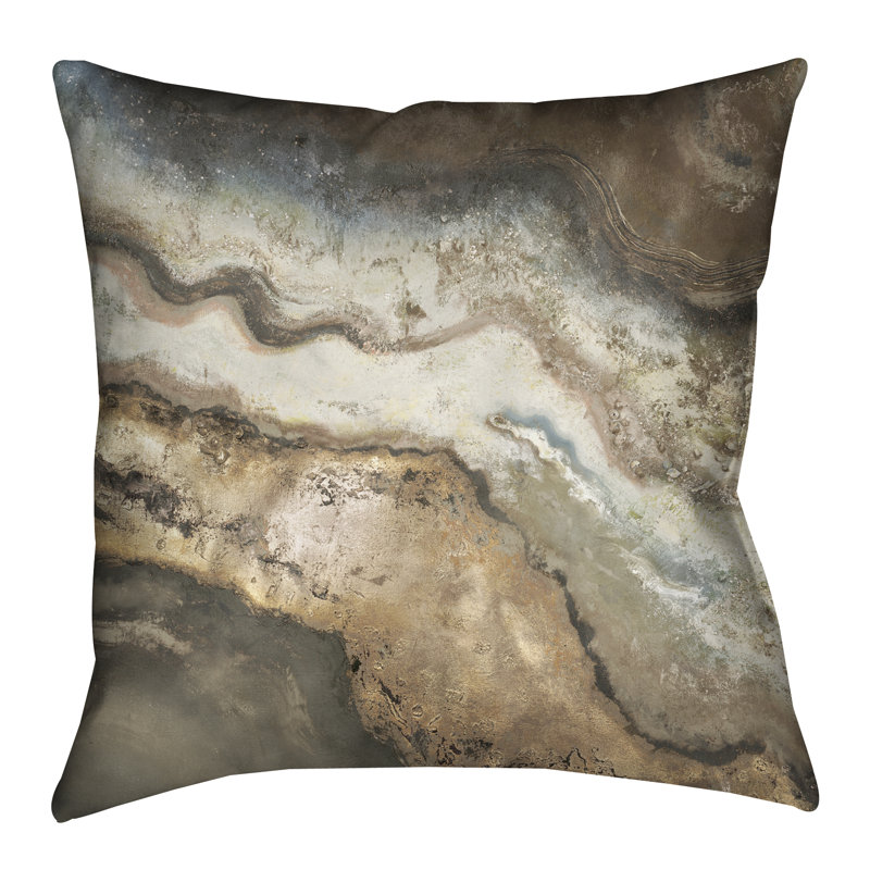 Coussin extérieur Lava Flow Lava Flow, H 18 po x l 18 po