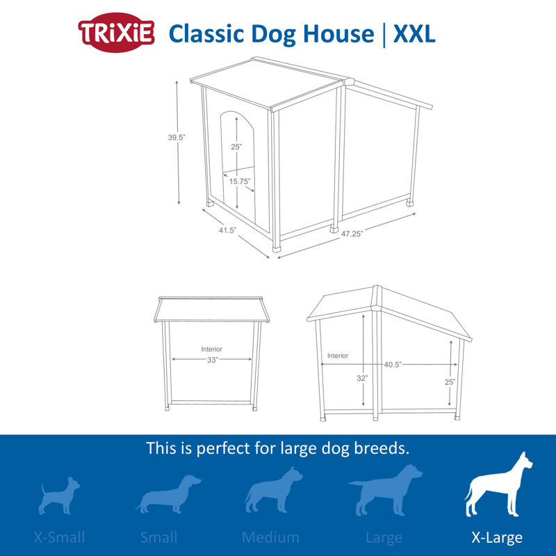 Niche pour chien Club Brown