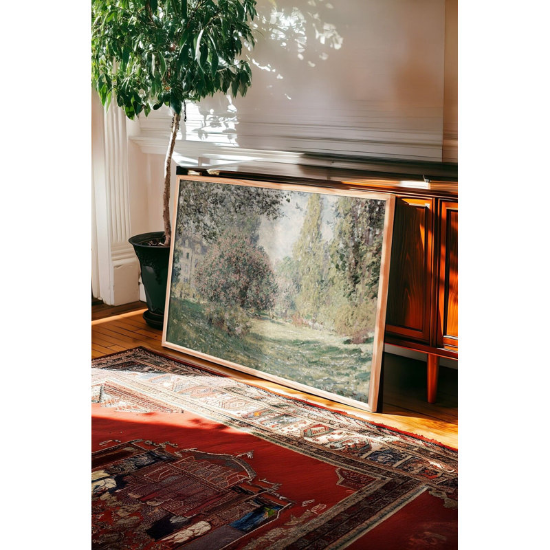 Peinture décorative encadrée