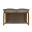 Causeuse d'extérieur en bois d'acacia HAMPTON