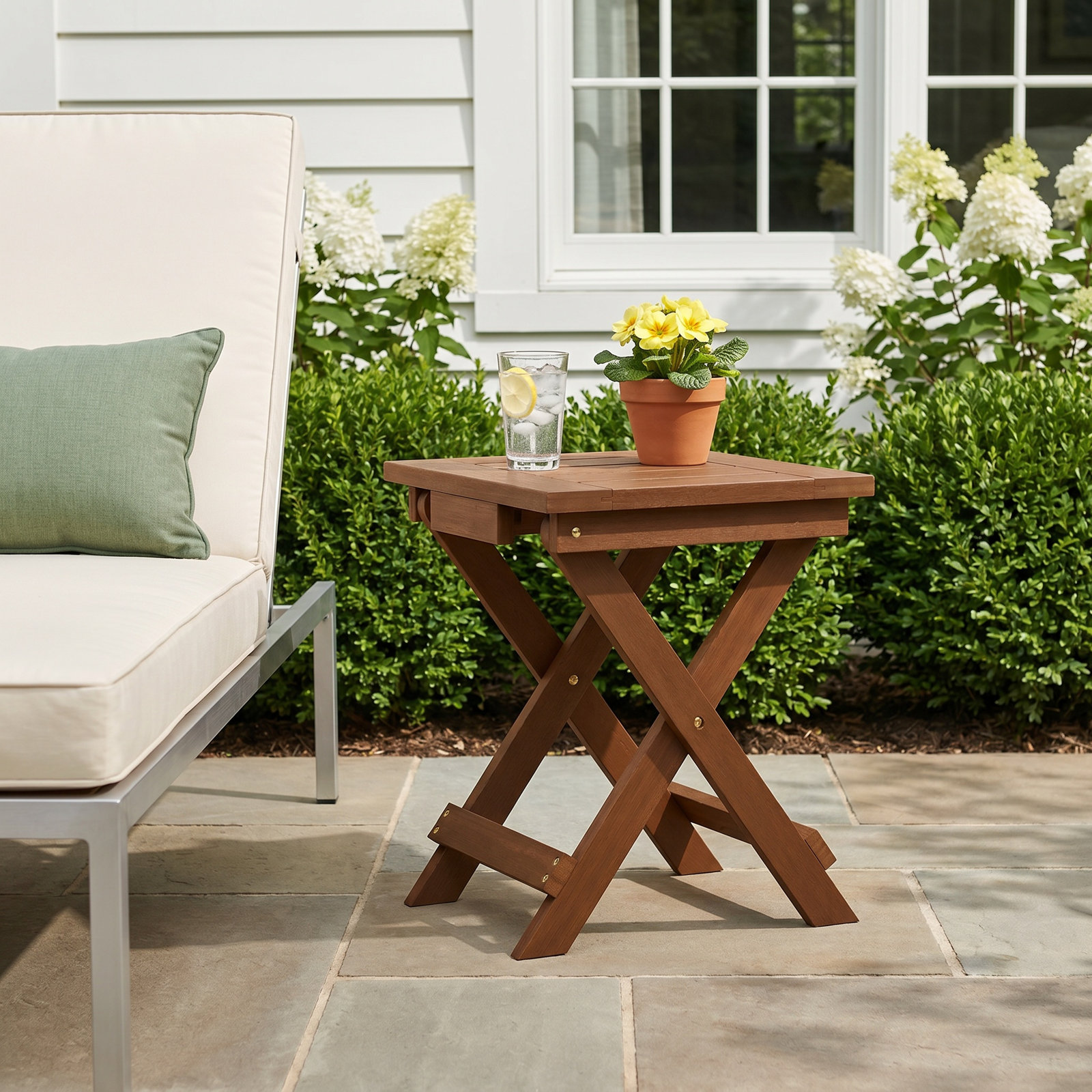 Arlen 14" Adirondack Folding Side Table