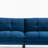 Navy Blue Convertible Folding Modern Sofa Bed