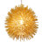 Urchin 1-Light Mini Pendant - Gold-1224760910-1317496487