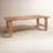 Nonnie Rectangular Natural Brown Wood Dining Table-99238329