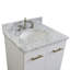 Ensemble de meuble-lavabo simple 25 po 25