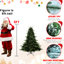 Arbre de Noël 5 pi avec 1129 pe / base mixte et large pour centres de grande surface espacés, structure simple à charnière, support en métal robuste, 44 po de largeur, 60 po de hauteur, pointe de 14,46 lb, grand