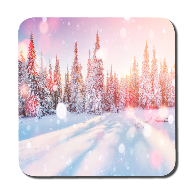 Square 6 Piece Coaster Set