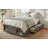Loria Size Platform Bed Frame With 4 Storage Drawers And Footboard Storage Cubby, No Headboard, Modern Space-Saving Design-Antique Gray-1990817152