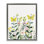  Art mural sur toile Blooming Garden Butterflies Floater par LSR Design Studio