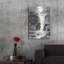«Sumi Waterfall IV» par Chris Paschke, art mural en métal, 24 po x 36 po-1812921529