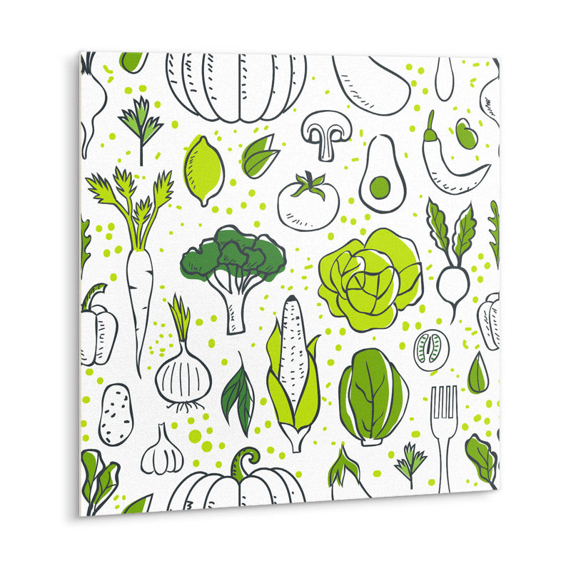 Avayla 30cm x 30cm PVC Mosaic Tile in Green