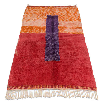 Mudassir Moroccan Wool Hand Loomed 150cm X 200cm Area Rug