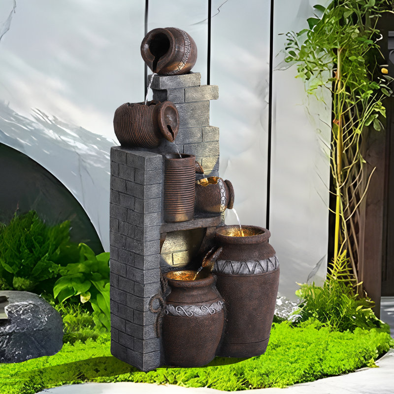 Dacee Weather Resistant Fountain with Light