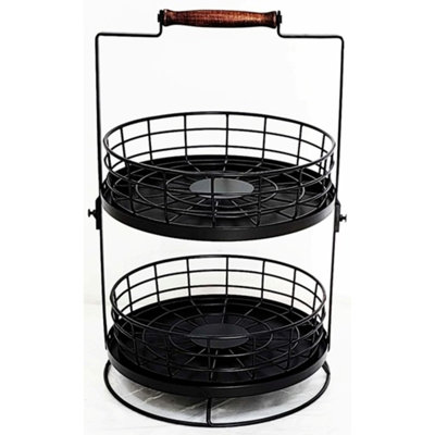Gourmet Basics by Mikasa Verso 2-Tier Basket