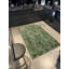 Tapis décoratif moderne vert à motif d'oiseaux et d'arbres-862119917