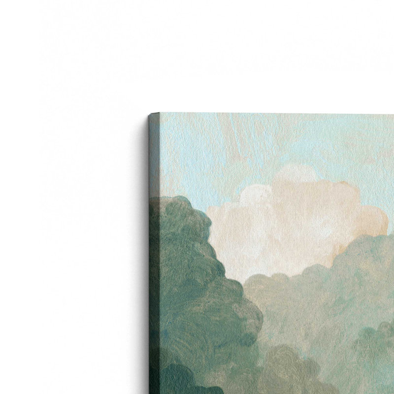 Layers of Mist and Foliage, toile tendue, H 12 po x l 18 po