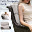 Ensemble de conversation d'extérieur 5 pièces Koba - Chaises berçantes pivotantes avec repose-pieds et table d'appoint-1315477266-1315477279
