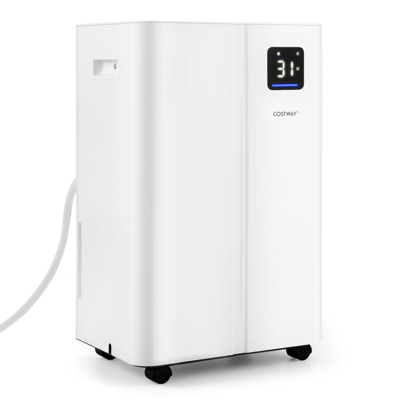 Déshumidificateur pour sous-sol 54 pintes avec réservoir d'eau 4L 4500 pieds carrés