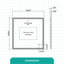 Miroir de salle de bain Washingtonville-1350383814