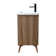 Binford 24'' Single Bathroom Vanity with Ceramic Top