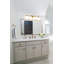 Meuble-lavabo 4 lumières Brener en nickel brossé-1413229475