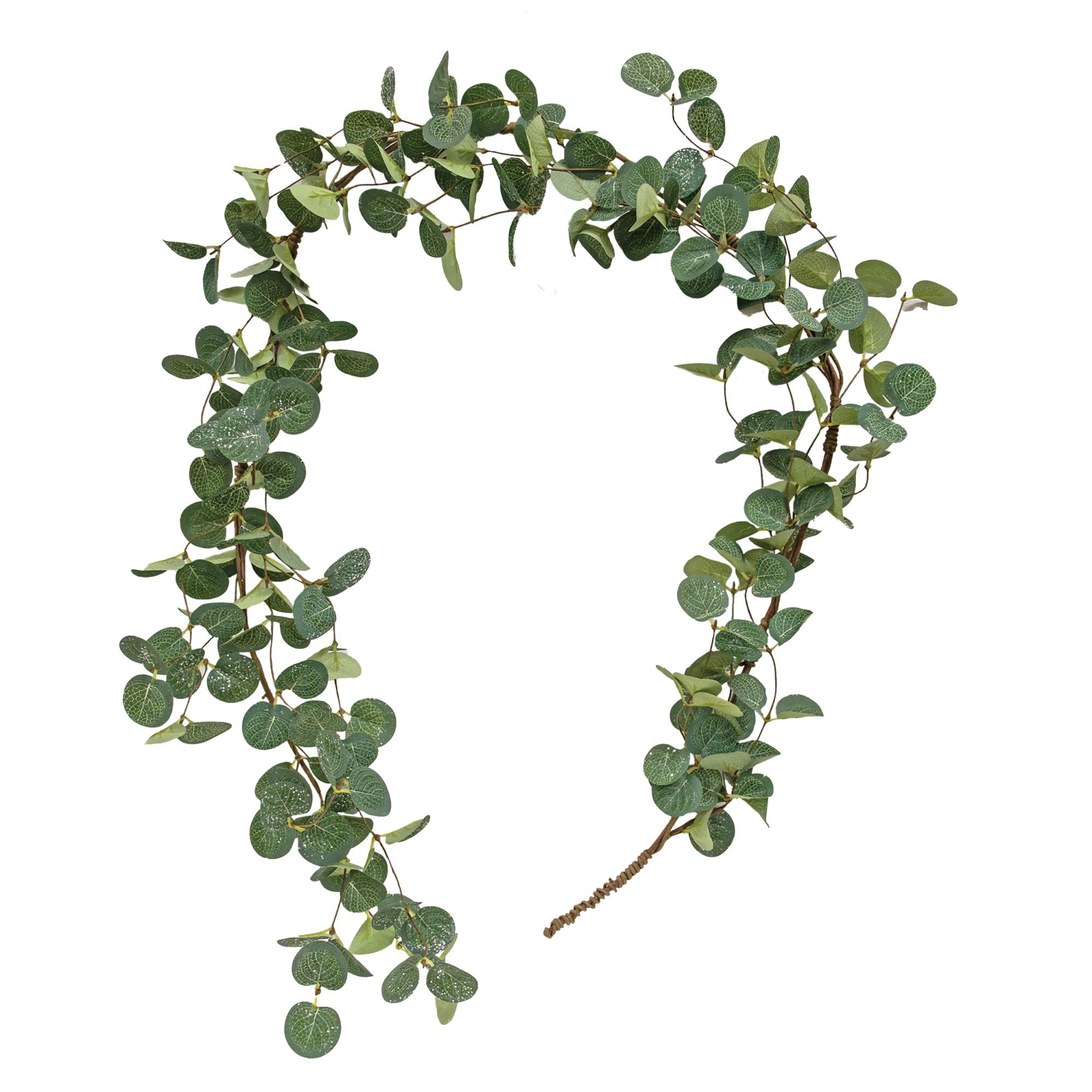 Regency 60 Green Wrapped Twig Garland